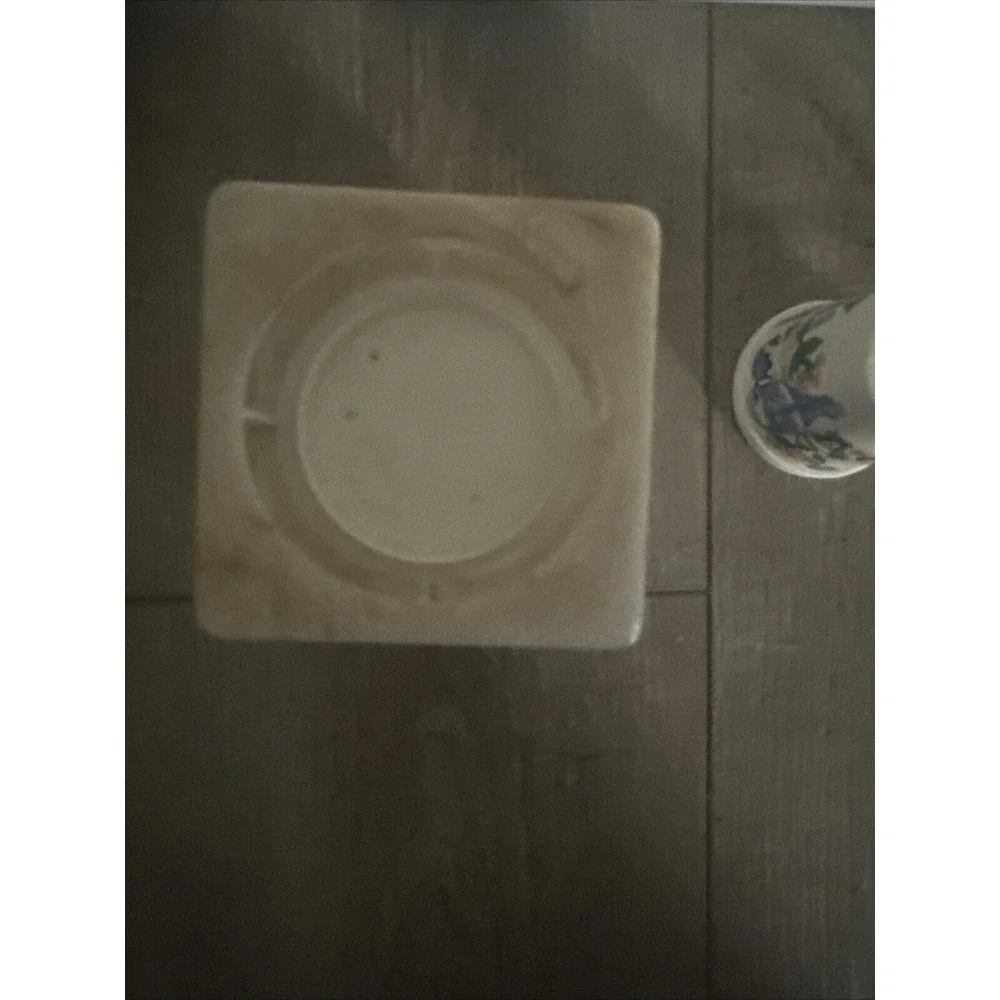 Vintage‎ Faux Brown Marble Stone Dixie Bathroom Cup Holder - Pop Up Dispenser